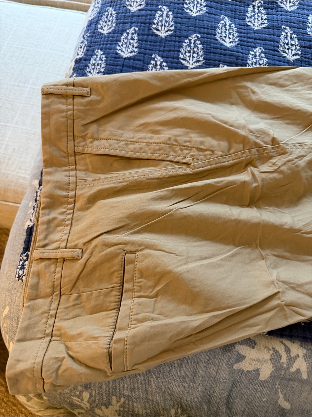 Talbots Relaxed Chino Pants — Khaki/Tan - Picture 4 of 5